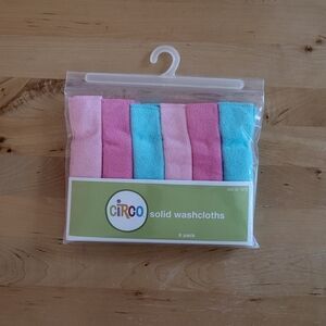 NEW Circo Kids Solid Washcloth Set